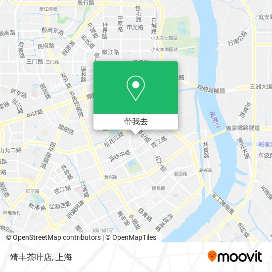 靖丰茶叶店地图