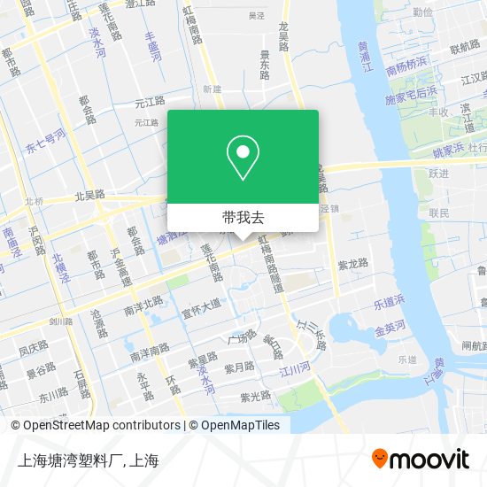 上海塘湾塑料厂地图