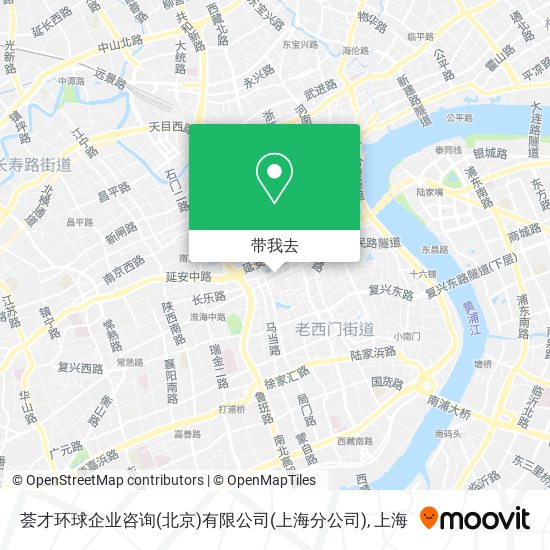 荟才环球企业咨询(北京)有限公司(上海分公司)地图