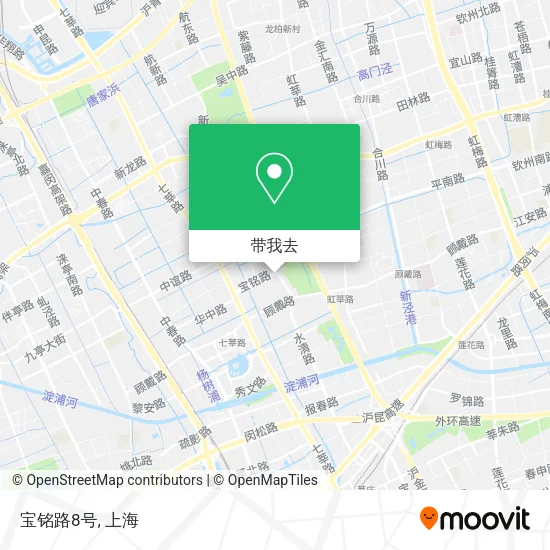 宝铭路8号地图