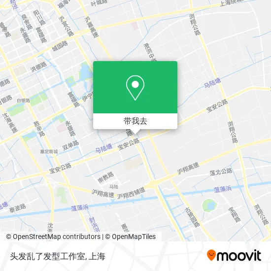 头发乱了发型工作室地图