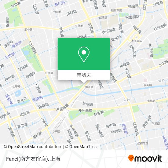 Fancl(南方友谊店)地图