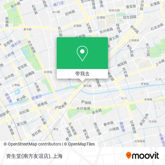 资生堂(南方友谊店)地图