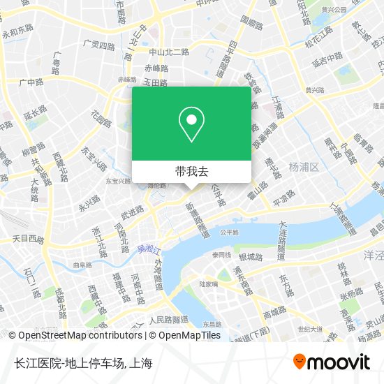 长江医院-地上停车场地图
