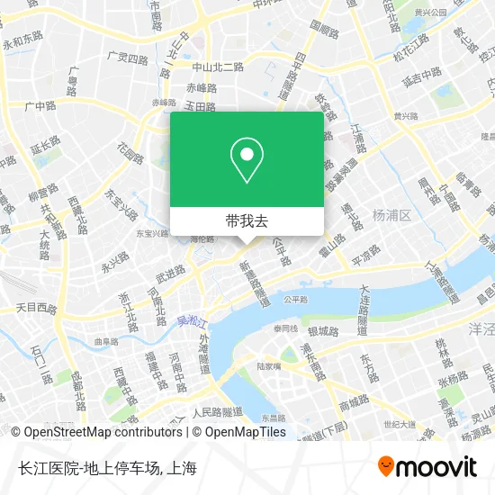 长江医院-地上停车场地图