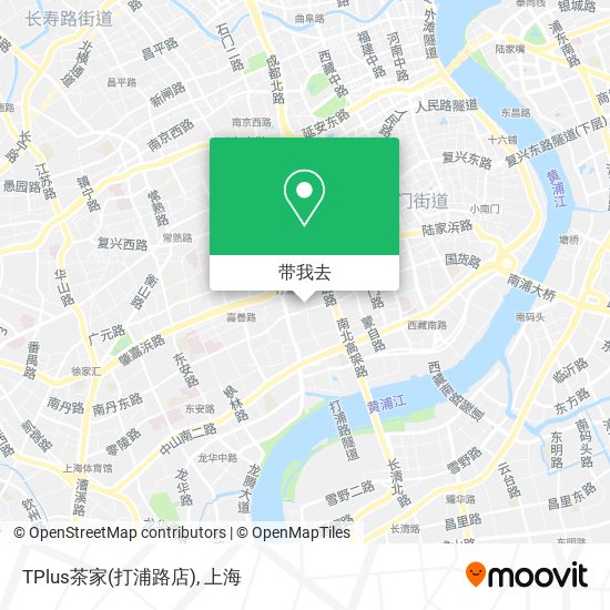 TPlus茶家(打浦路店)地图