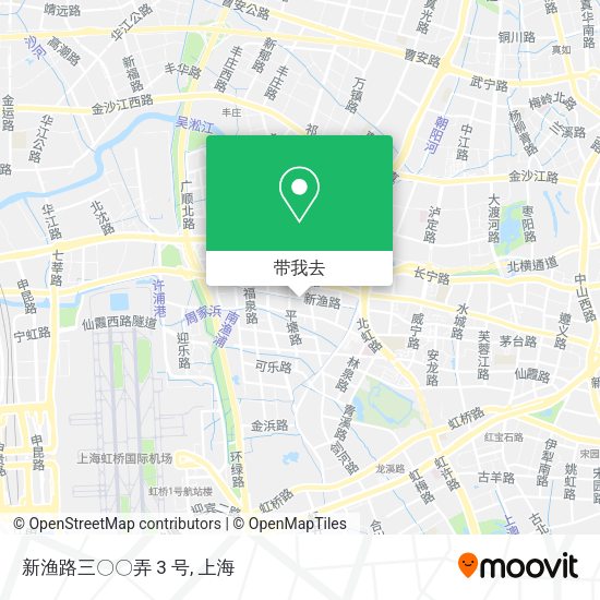 新渔路三〇〇弄 3 号地图