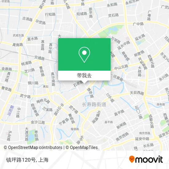 镇坪路120号地图