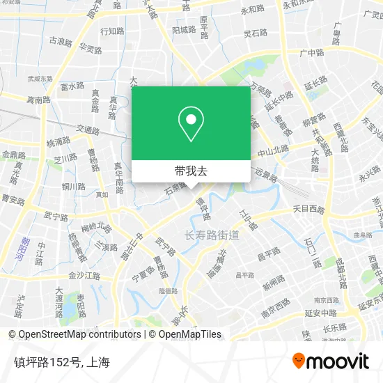 镇坪路152号地图