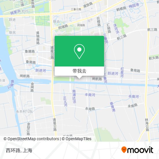 西环路地图