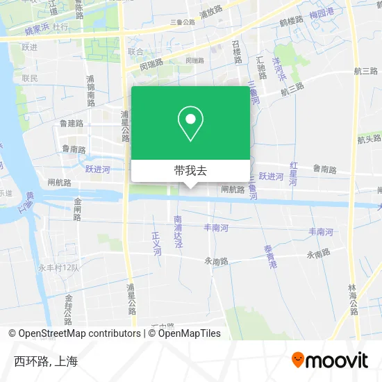 西环路地图