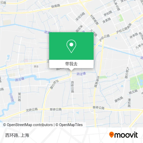西环路地图