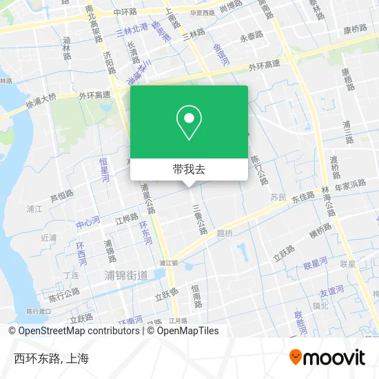 西环东路地图