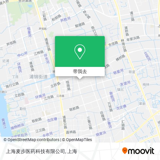 上海麦步医药科技有限公司地图
