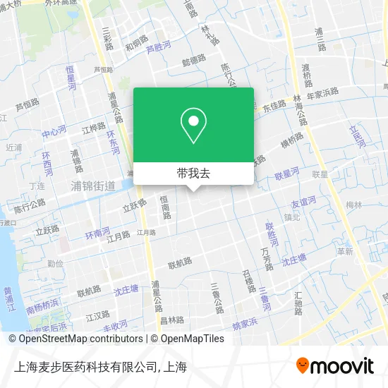 上海麦步医药科技有限公司地图