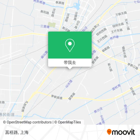 菖梧路地图