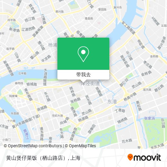 黄山煲仔菜饭（栖山路店）地图