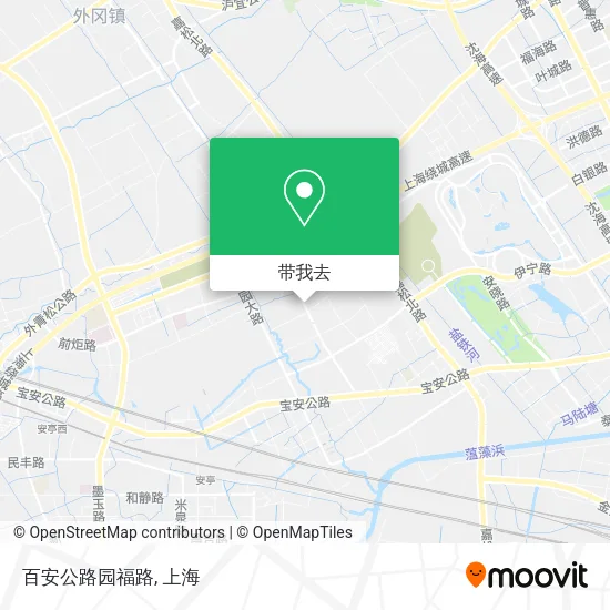 百安公路园福路地图