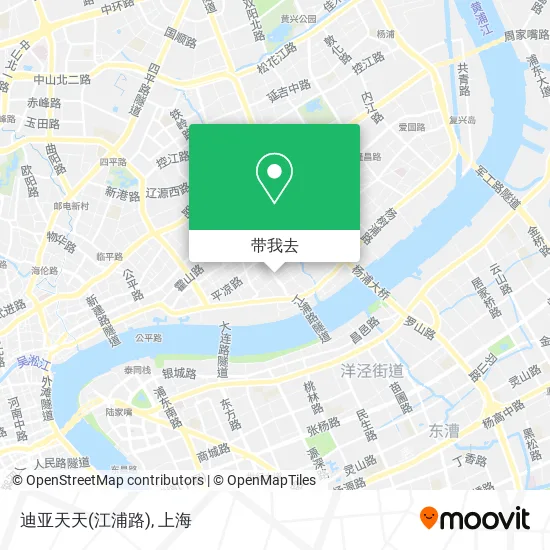 迪亚天天(江浦路)地图