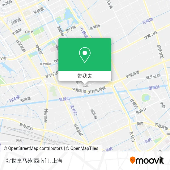 好世皇马苑-西南门地图