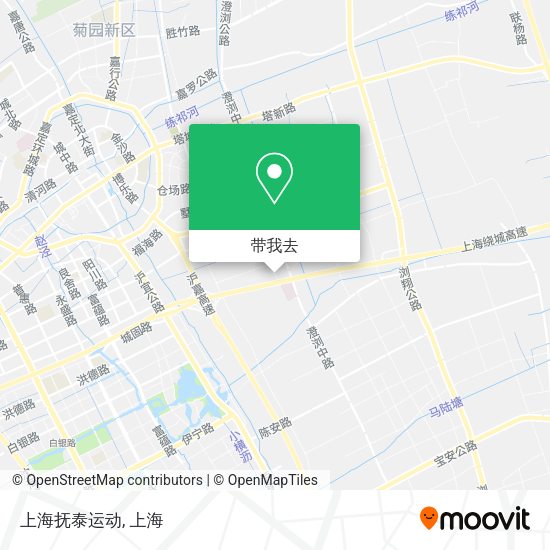 上海抚泰运动地图