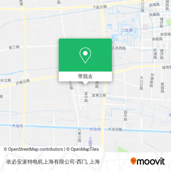 依必安派特电机上海有限公司-西门地图