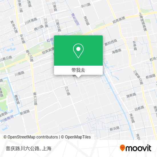 普庆路川六公路地图