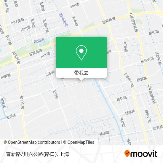 普新路/川六公路(路口)地图
