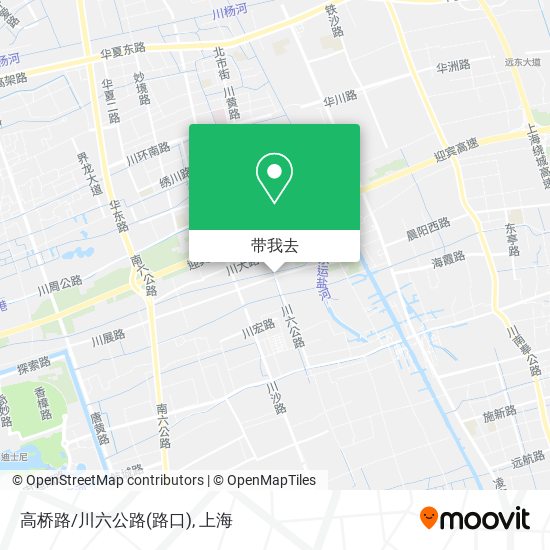 高桥路/川六公路(路口)地图