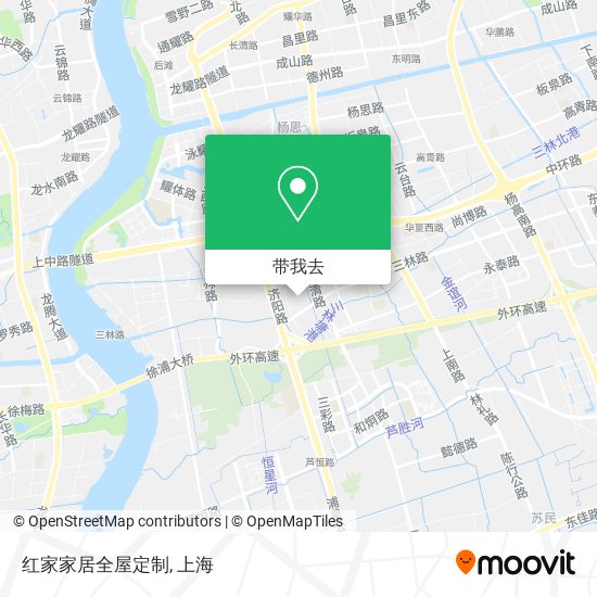 红家家居全屋定制地图