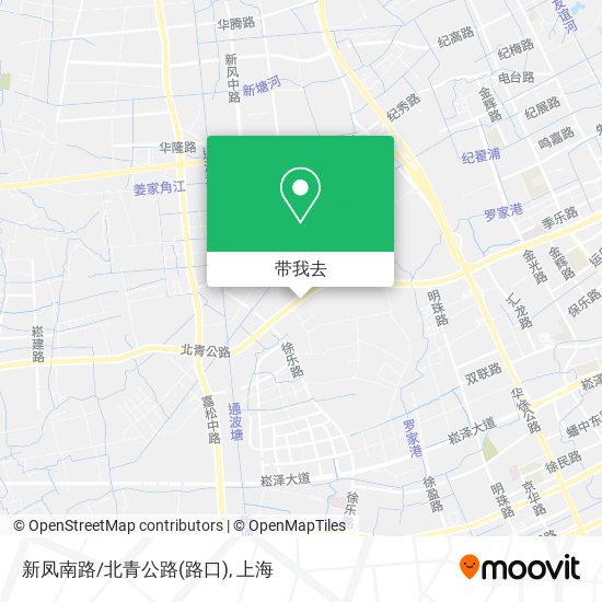 新凤南路/北青公路(路口)地图