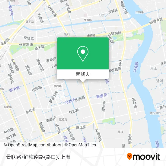 景联路/虹梅南路(路口)地图