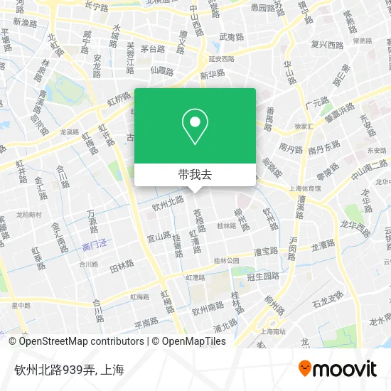 钦州北路939弄地图