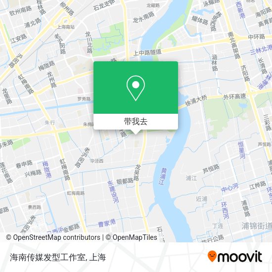 海南传媒发型工作室地图
