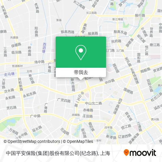 中国平安保险(集团)股份有限公司(纪念路)地图