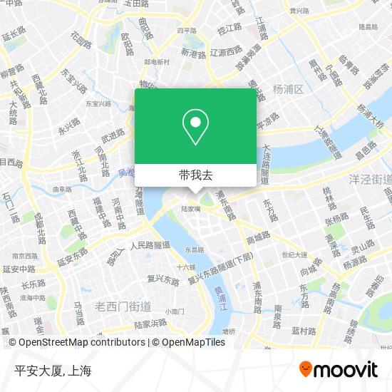 平安大厦地图