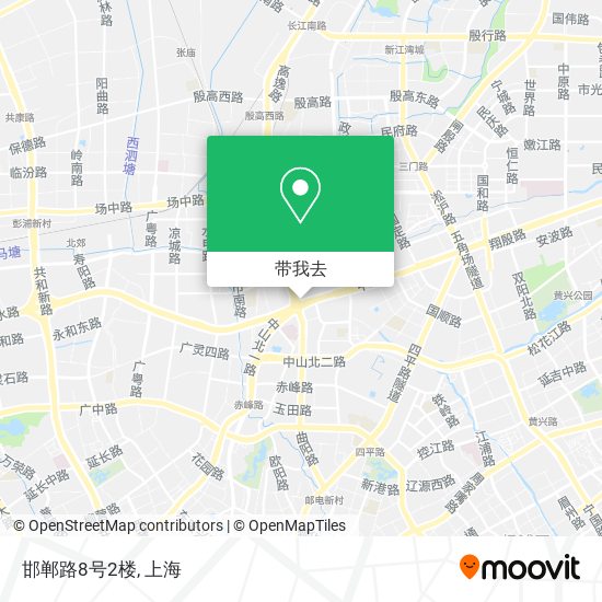 邯郸路8号2楼地图