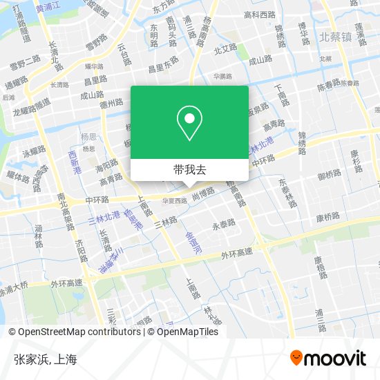 张家浜地图