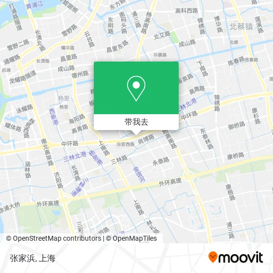 张家浜地图