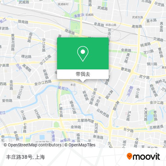 丰庄路38号地图