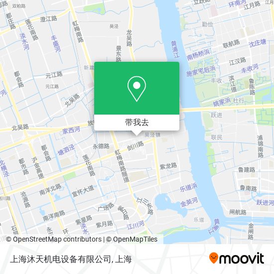 上海沐天机电设备有限公司地图