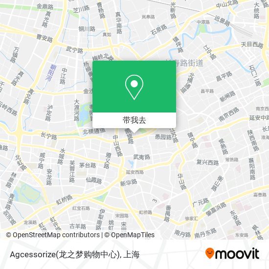 Agcessorize(龙之梦购物中心)地图