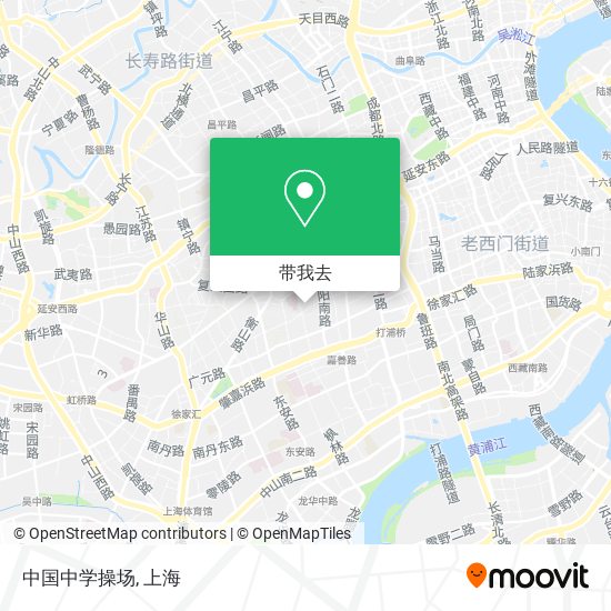 中国中学操场地图
