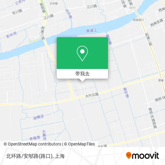 北环路/安邬路(路口)地图
