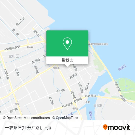 一农茶庄(牡丹江路)地图