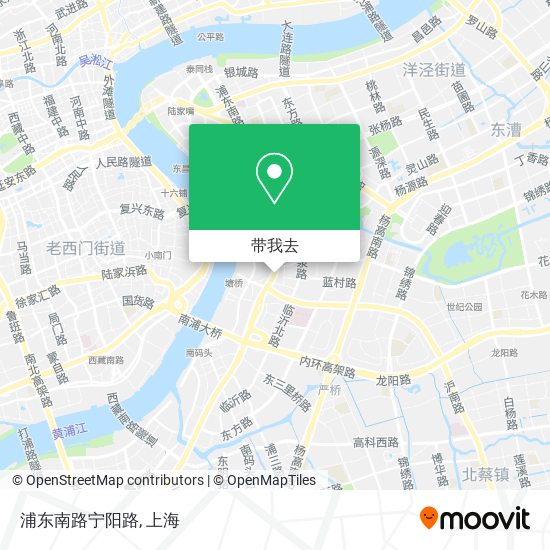 浦东南路宁阳路地图