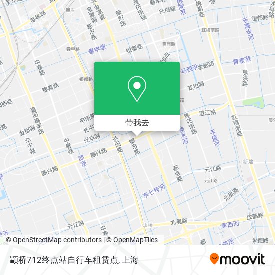 颛桥712终点站自行车租赁点地图