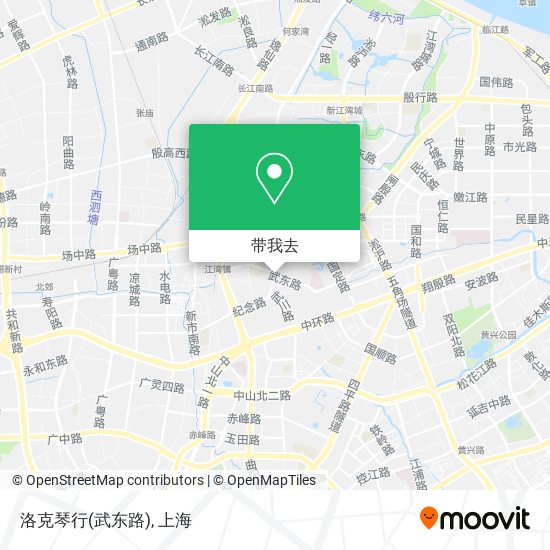 洛克琴行(武东路)地图