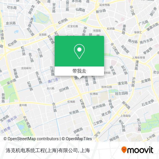 洛克机电系统工程(上海)有限公司地图
