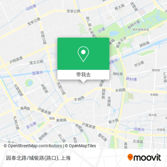 园泰北路/城银路(路口)地图